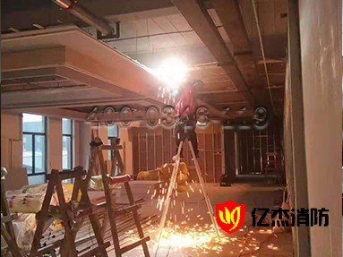 电子游戏厅消防施工